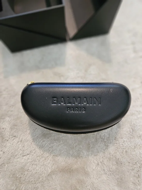 NWT Balmain Authentic B-escape Sunglasses Brown Gold Luxury Summer Vacation - Picture 8 of 13